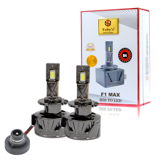 Toby's New Launched F1 MAX D4 HID to LED Headlight Bulb With 70Watts/Pair and 7000lm