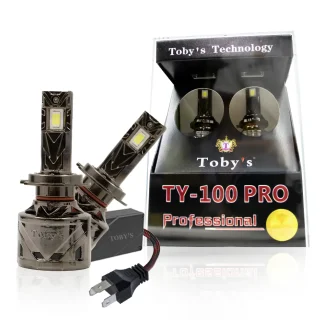 Tobys TY100 PRO 2 Pieces Car LED Headlight Bulbs Original 100W Power 10000 Lumens With Color Temperature 6500K