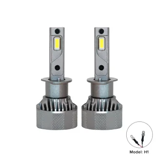 60W/Bulb Canbus Ultra White Vision H1 Car LED Headlight, 6000Lm Luminous Flux with IP67 Waterproof Resistance