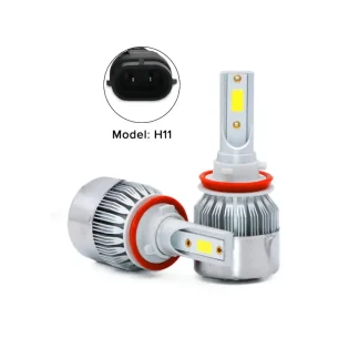 H11 Car LED Headlight 18W/Bulb Xtreme Brighter Whiter