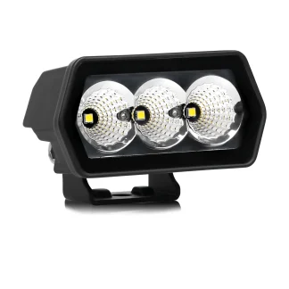 Toby's New 12V Auto Work Light Led Waterproof,4.5in 15W 3LED 5700K White Work Light IP68 Ultra Slim Lamp Bar Stripe for Offroad Ships