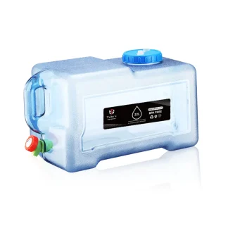 Tobys 22L Pure Water Bucket Large Capacity Food Grade HDPE Water Storage Container with Tap And Handle for Camping, Travel And Household Use
